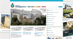 Desktop Screenshot of comune.melpignano.le.it